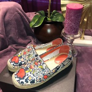 Coach Floral Pattern  Espadrilles